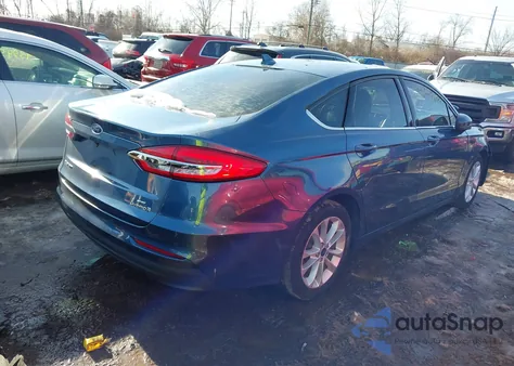 2019 Ford Fusion Hybrid Se from USA, damaged, VIN 3FA6P0LU8KR106533